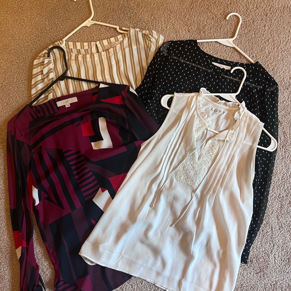 LOFT blouses